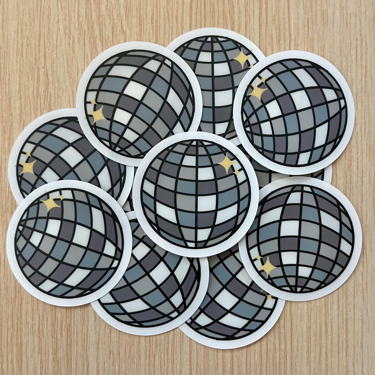 Mirrorball Sticker