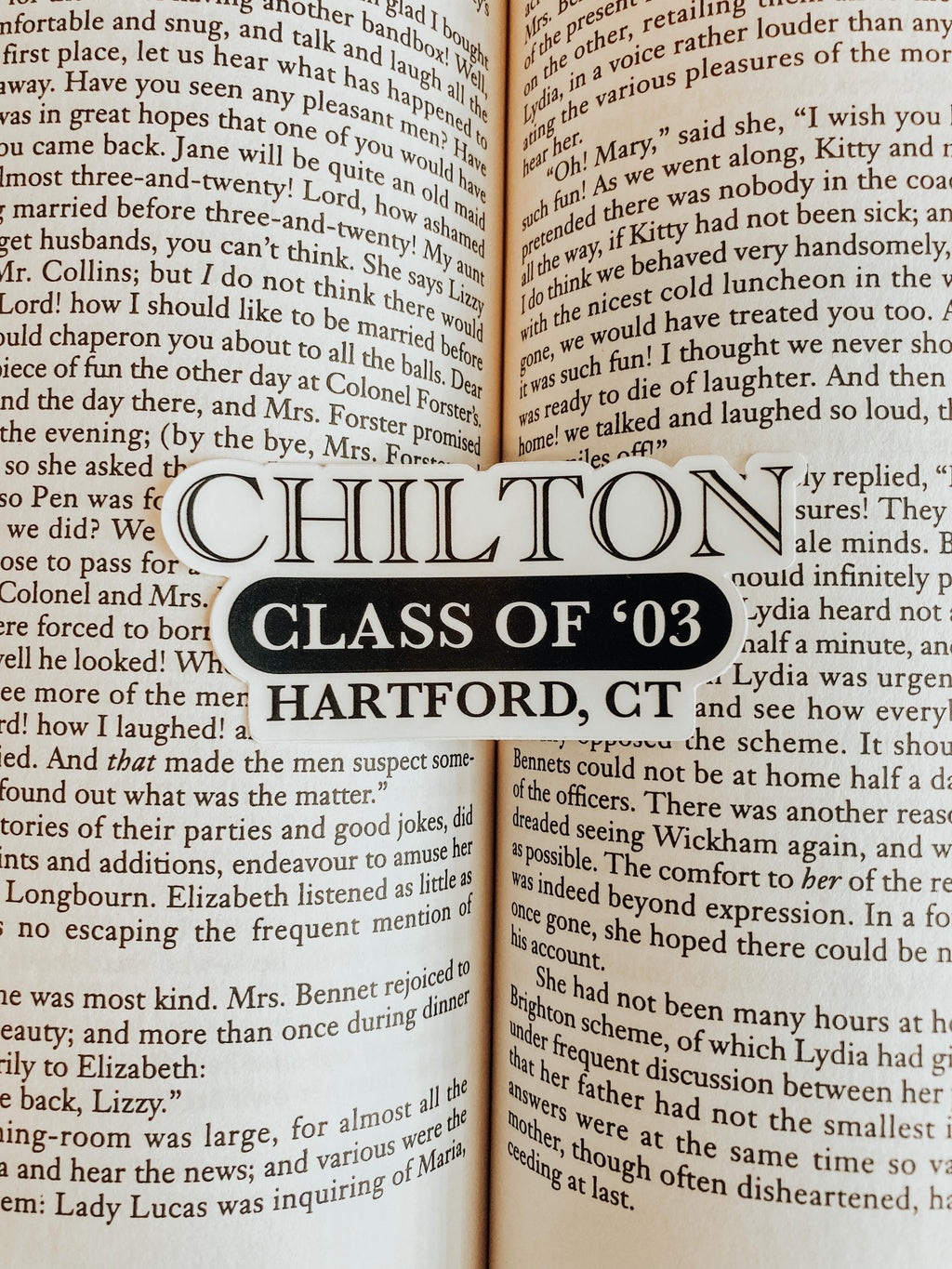 Chilton Sticker