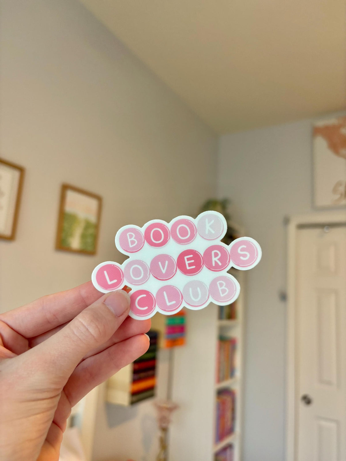 Book Lovers Club Sticker