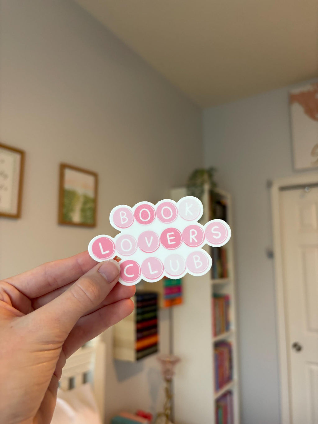 Book Lovers Club Sticker