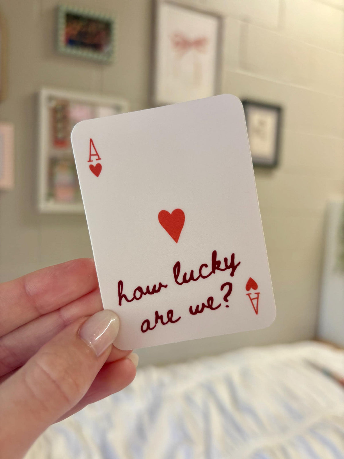 Playing Card Sticker