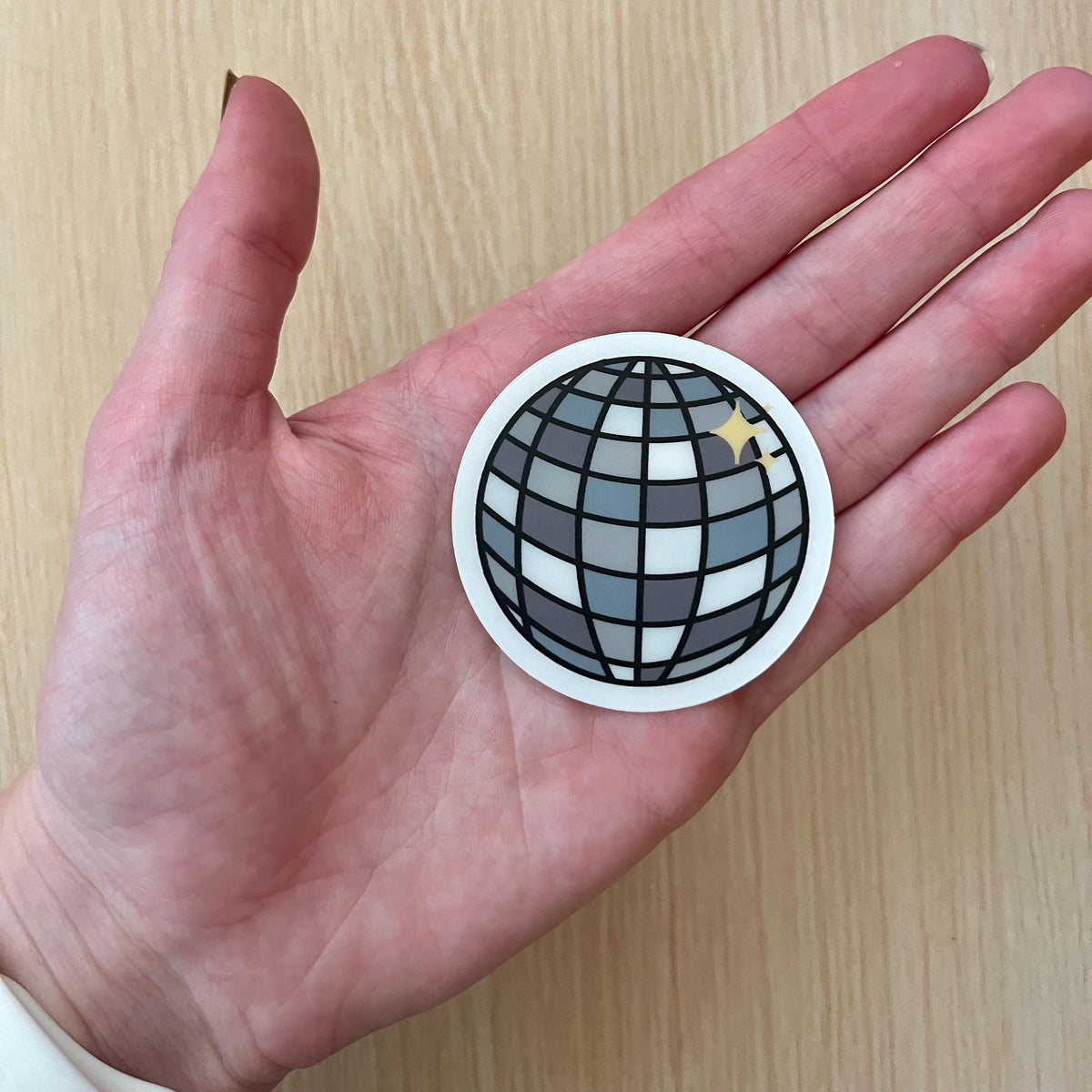 Mirrorball Sticker