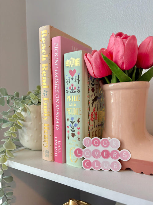 Book Lovers Club Sticker